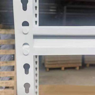 5-Layer Bolt Free Shelf Angle Steel Light Industrial Warehouse Shelf