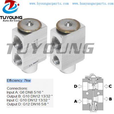 TUYOUNG HY-PZF110 auto ac expansion valve Iveco Scania Case Massey 320501 3311533M91 6005025087 7701040493