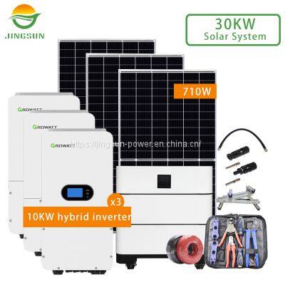 30KW Solar System 710W panels