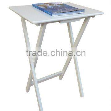 Wooden folding table