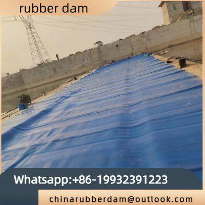 EPDM inflatable rubber dam intelligent ecological gas shield dam construction rubber dam in stock