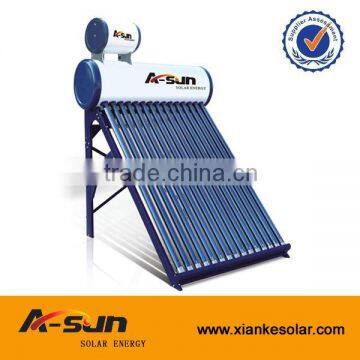 Non pressure solar water heater water heaters non pressurized with auxiliary tank 5L 8L 20L 50L