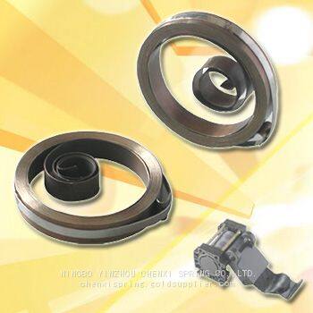 Spring Of Car Safety Belt Flat Torsion Spiral spring Rewind Power Spring
