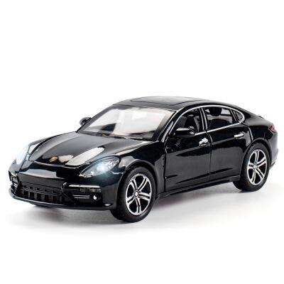 1/32 Panamera Model Sports Car Pink Die Cast Car Toy Alloy Simulation Pull Back Car Toy photo-3