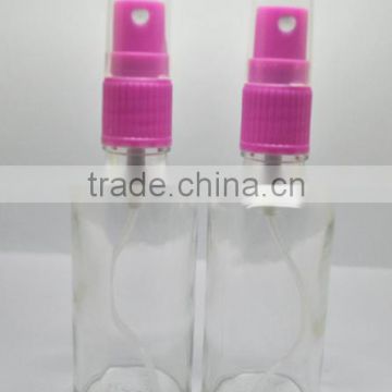 Hotsale 50ml cosmetic glass mist sprayer bottle