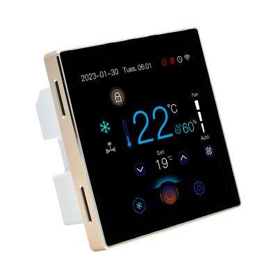 High-end Design LCD Color Screen RS485 Modbus Thermostat Support WIFI Tuya Remote Control Thermostat photo-3