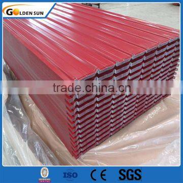 Cheap PPGI Galvanized Corrugated Steel Sheet 0.13mmThick for Roofing