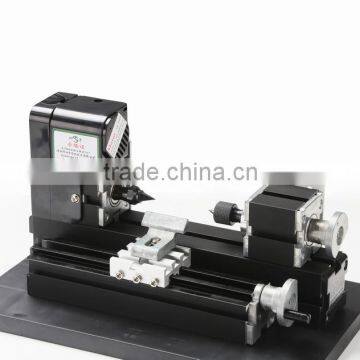 24 Watts Motor Mini Metal Wood-turning Machine for Hobby Modelmaking photo-2