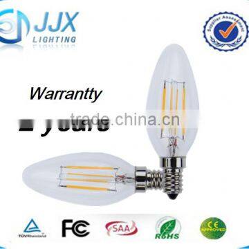 Candle Shape Warm White 2700k 4 Watt Led Bulb