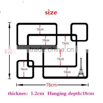 Colourful Leaf 3d Wooden Wall Sticker Design Quality Choice photo-5