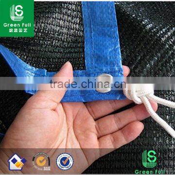 85% 6.5Ft x 6.5Ft Dark Green Shade Mesh Sunblock Netting With Strengthened Tape and Grommet,Including 4 Meters Strengthened Rope