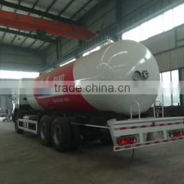 Howo 4*2 LPG gas tank truck, china lpg truck factory