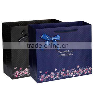 high qiality packaging materials coffee black paper bag