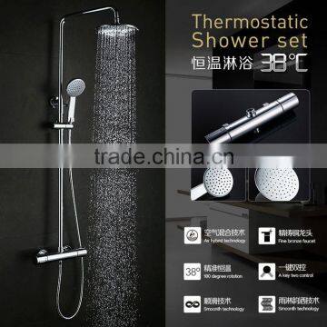Top Shower, Hand Shower Thermostatic Bathroom Shower Faucet Set photo-2