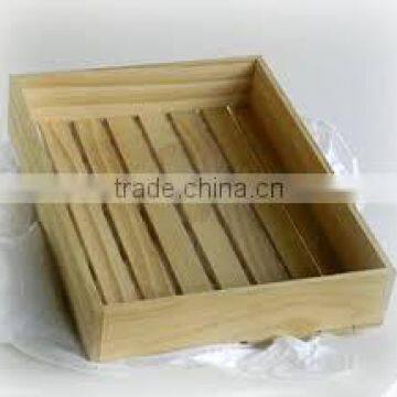 Wooden Fruit Crate/tray Hot Sale