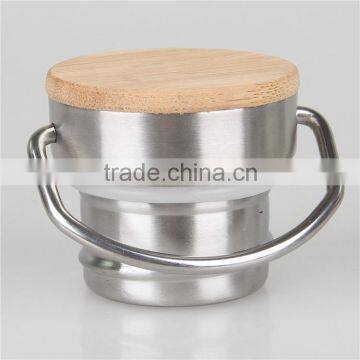 Hot Selling 2016 Summer Mlife Double Wall 750ml Stainless Steel Water Bottle Sport Bottle Tumbler With Bamboo Lid & Handle photo-5