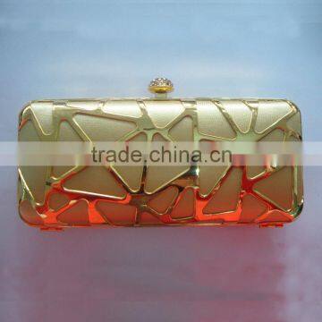 2015 hot sale satin clutch bag