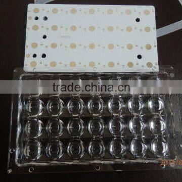 Customized OEM Green 28W PCB With Lens Module 1W / 3W LED Soldering photo-6