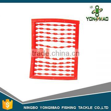 Colorful Square Plastic plate carp fishing leaders