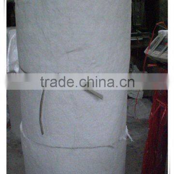 Refractory fiber thermal insulation material Pure white Ceramic Fiber BLanket Roll