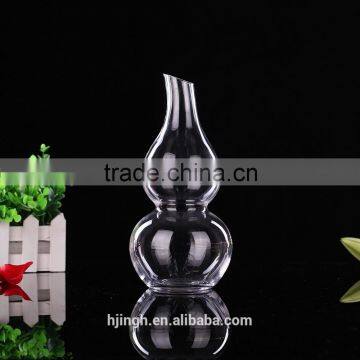 Shaped Clear Glass Decanter 1500ml Crystal Heat-resistant Glass Bottle/hand Blown Glass Decanter photo-3