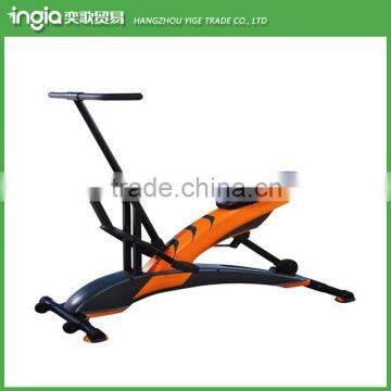 Body Crunch Machine Folding Exercise Bike Total Body Crunch Magnetic Horse Equipment