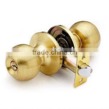 Tubular knob lockset