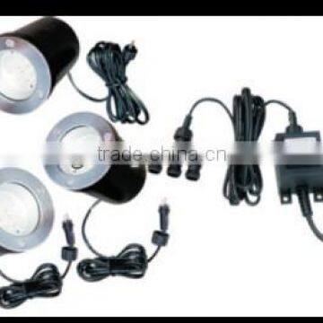 stainless steel inground deck light kit with driver