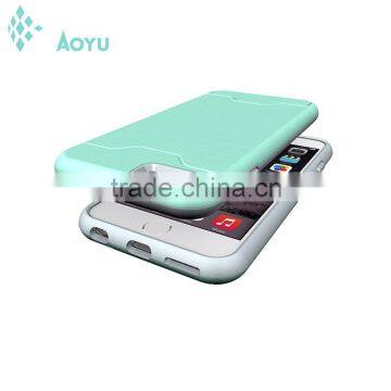 Hard PC Plastic Bumper Flexible Clear TPU Shell Mobile Phone Case for IPhone 6 photo-4