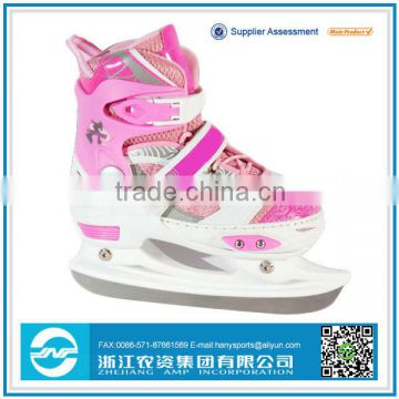 2016 Wholesale adjustable ice hockey ice skate