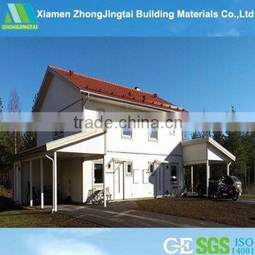 Fiber Cement Sandwich Wall Panel With Steel Frame Prefab Trailer Home photo-6