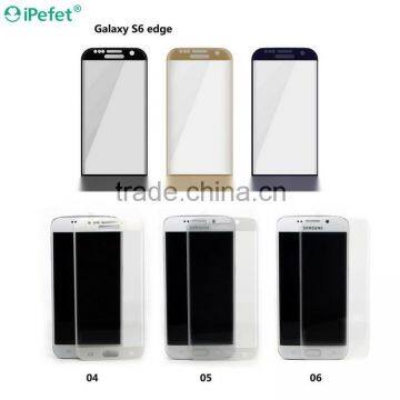 Premium 0.2mm Curved Full Cover Tempered Glass Screen Protector For Samsung Galaxy S6 Edge photo-6