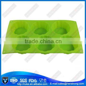 6 Cups Cake Silicone Bread Baking Mold photo-5