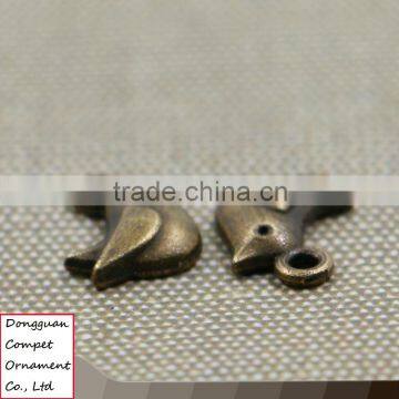 Wholesale Diy Jewelry Ancient Bronze Oriole Zinc Alloy Birds Pendant photo-3