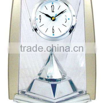 Unique Fashion Plastic Table Clocks With Rotator