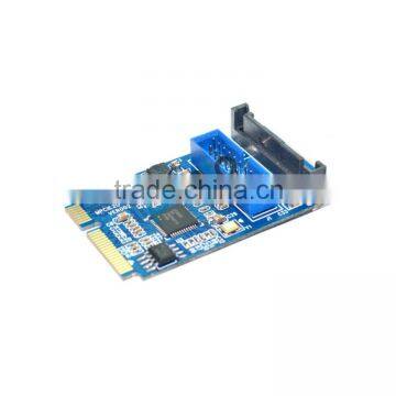 Usb to Mini Pcie Converter Card Mini Pcie to USB3.0 With SATA Power Adapter Card photo-3