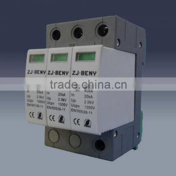 1000V 40kA DC SPD DC lightning arrester for photovoltaic