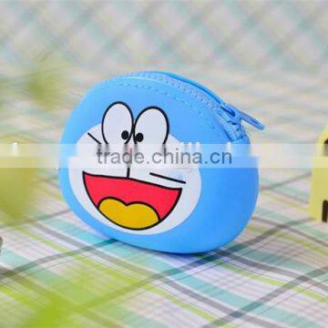 Customized Design Eco-friendly Silicone Mini Wallet With Zipper photo-3