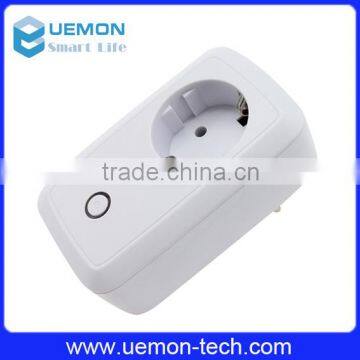 EU standard wifi plug socket compatible for Iphone/Android apps