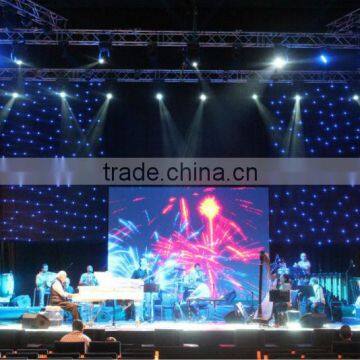 Rental use pitch 4mm led video wall/P4 aluminum led cabinet/led screen