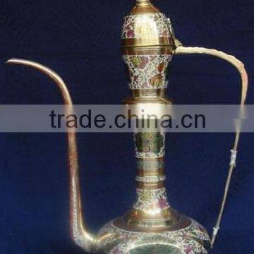 Brass Aftaba Surahi , Decorative Aftaba	,