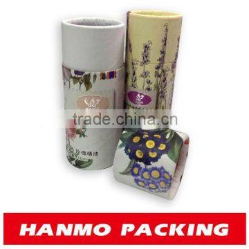 oem design round cardboard paper tea canister factory price