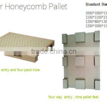 One Time Single Faced 2-Way Entry Type Waterproof Shipping Paper Pallet,Euro Wood Pallet Substitute