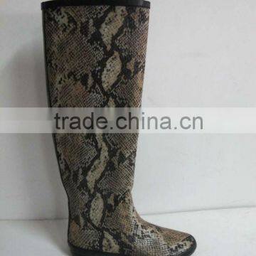 Folding Rubber Rain Boots for Ladies