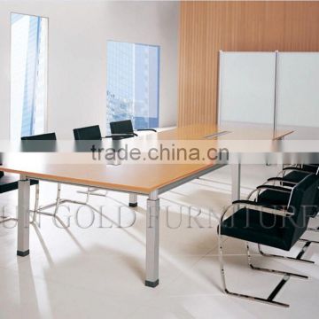 Cheap Meeting Conference table with steel foot for 8 person (SZ-MT069)