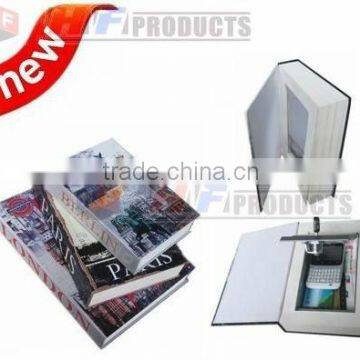 2015 fashion factory supplied book safe box