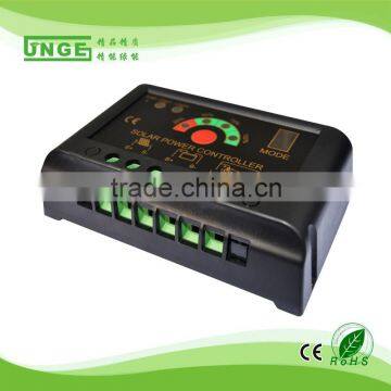 Small type PWM 12v24v 10a solar controller