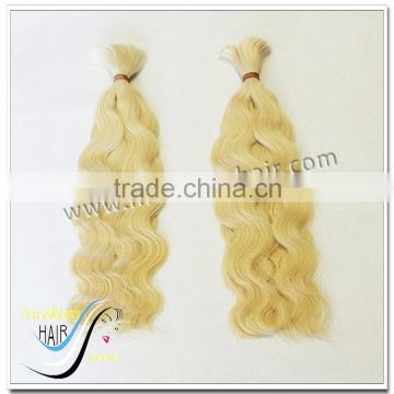 Natural wave 100 remy human hair bulk high quality in alibaba factory price                        
                                                                                Supplier's Choice