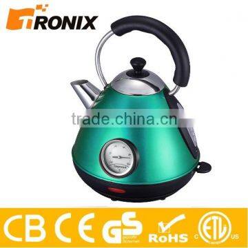 2016 NEW CE CB RoHS 1.7L HERVIDOR THERMOMETER ELECTRIC KETTLE