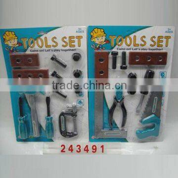 little worker plastic tool set toy